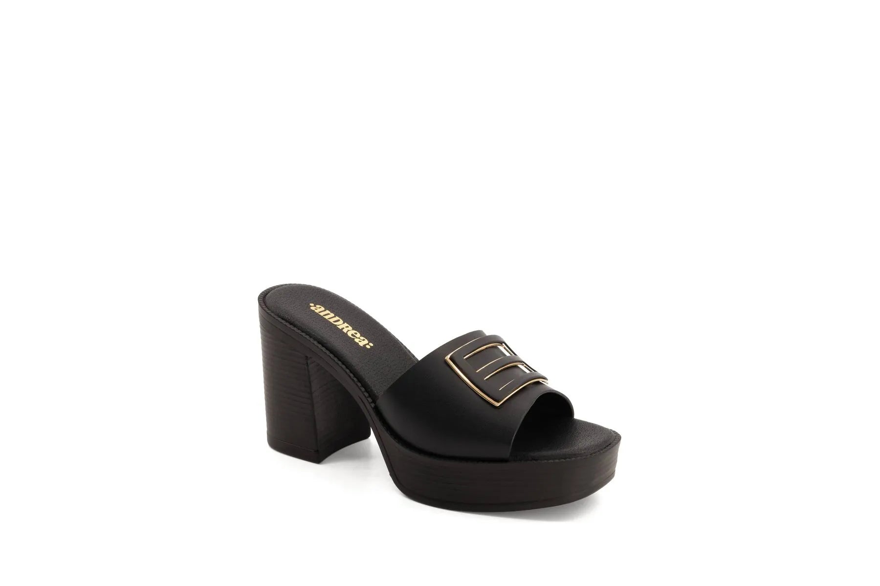 zapatilla negra para mujer