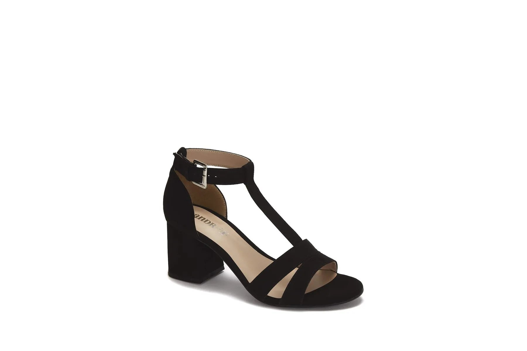 zapatilla color negro para mujer