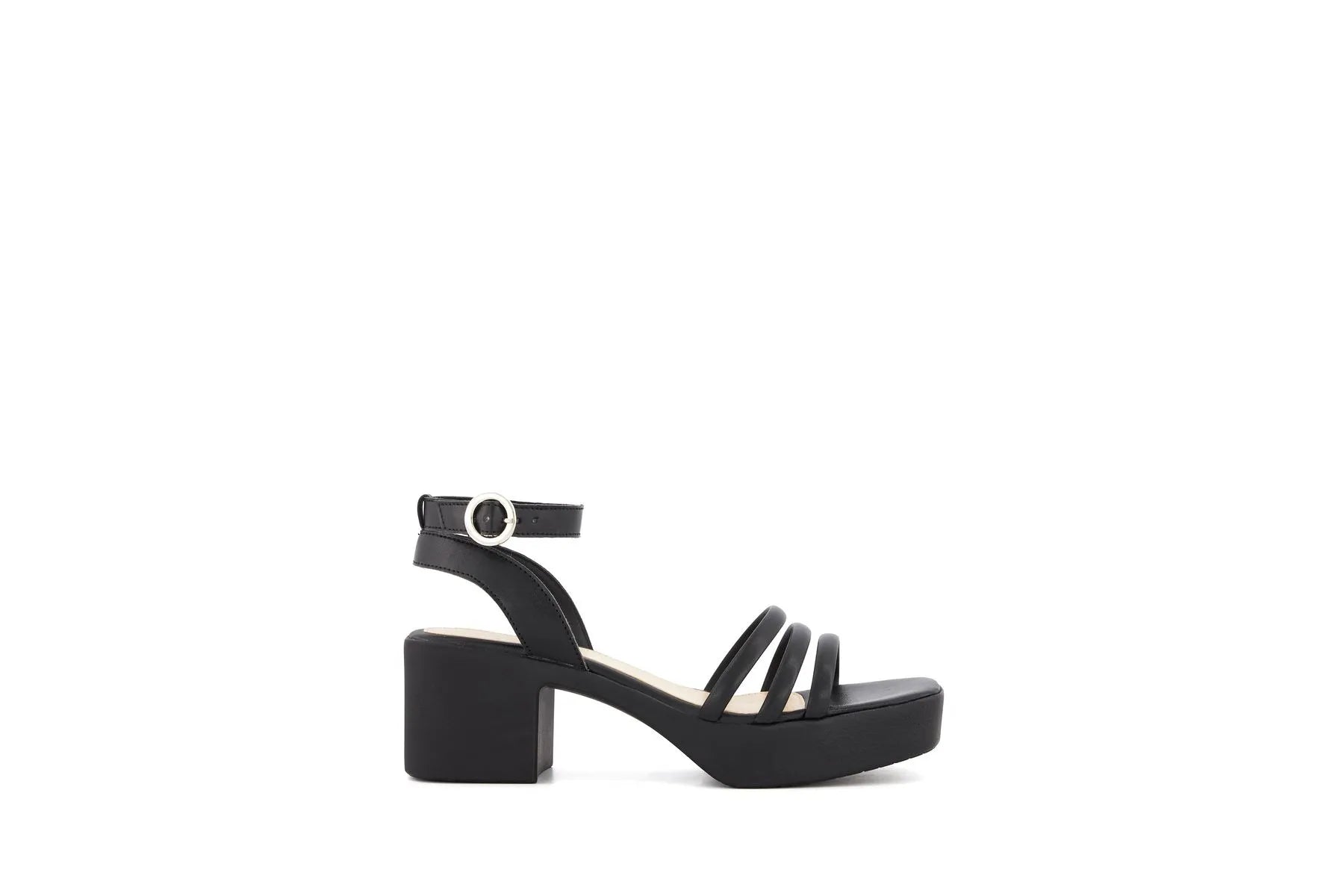 zapatilla color negro para mujer