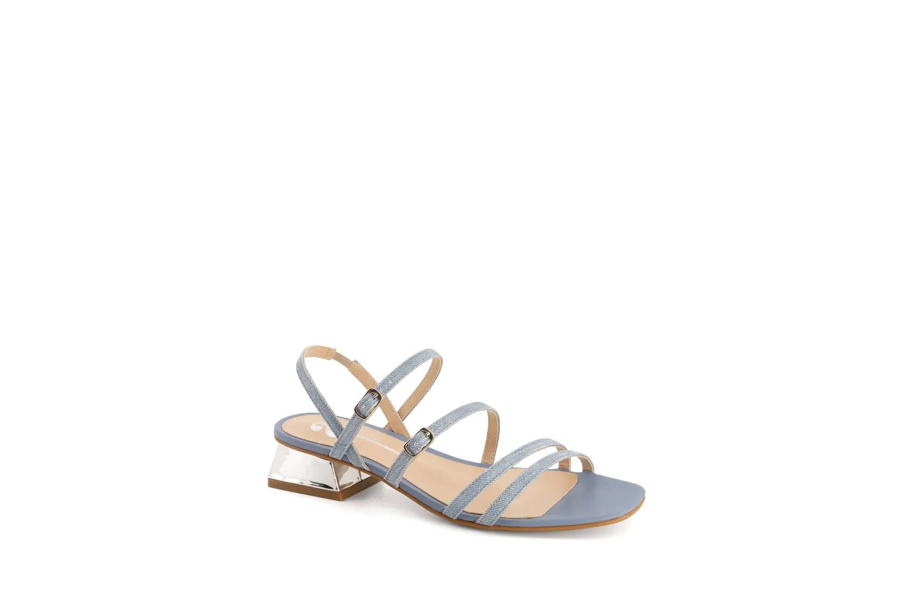 zapatilla color azul para mujer