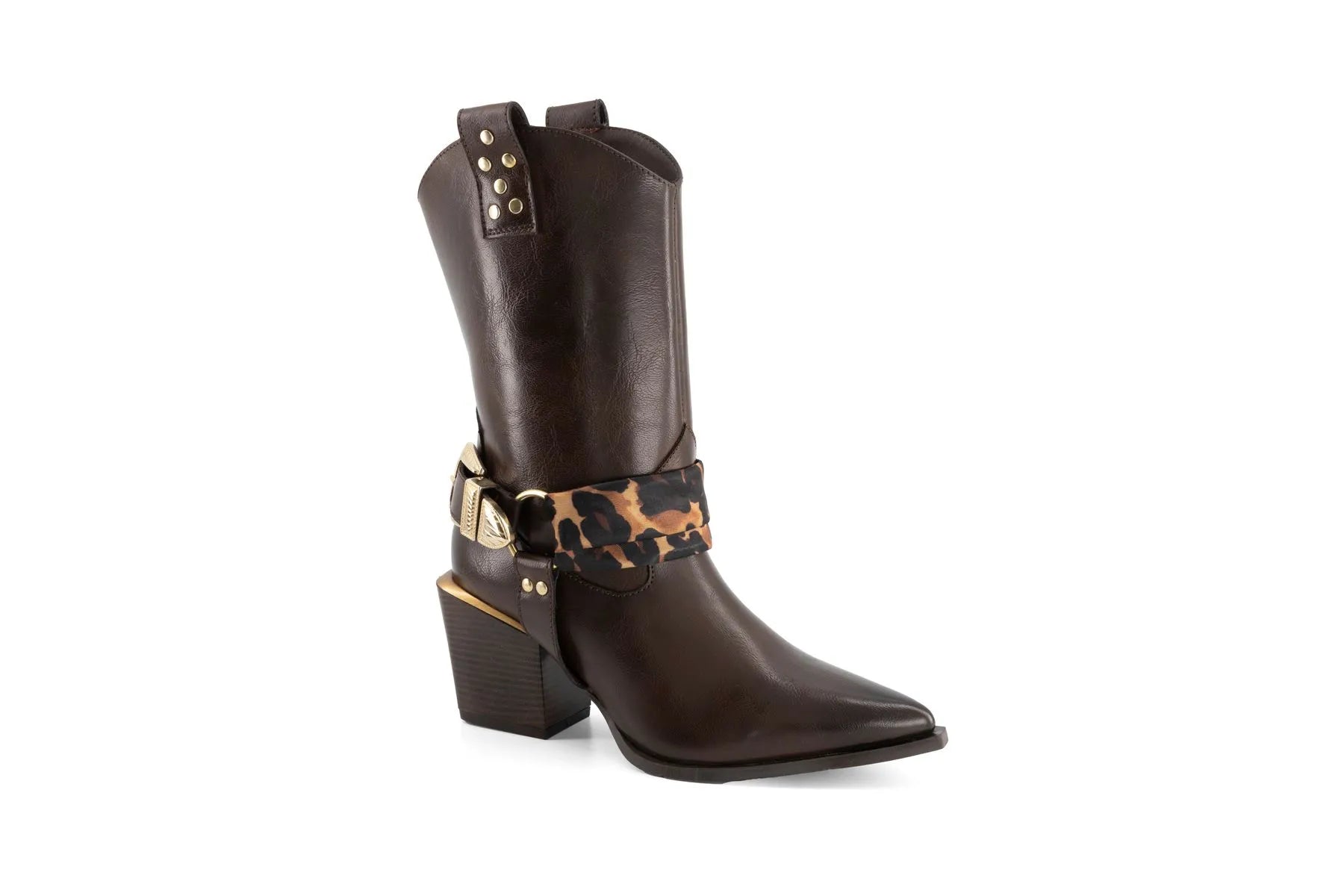 bota color vino  para mujer